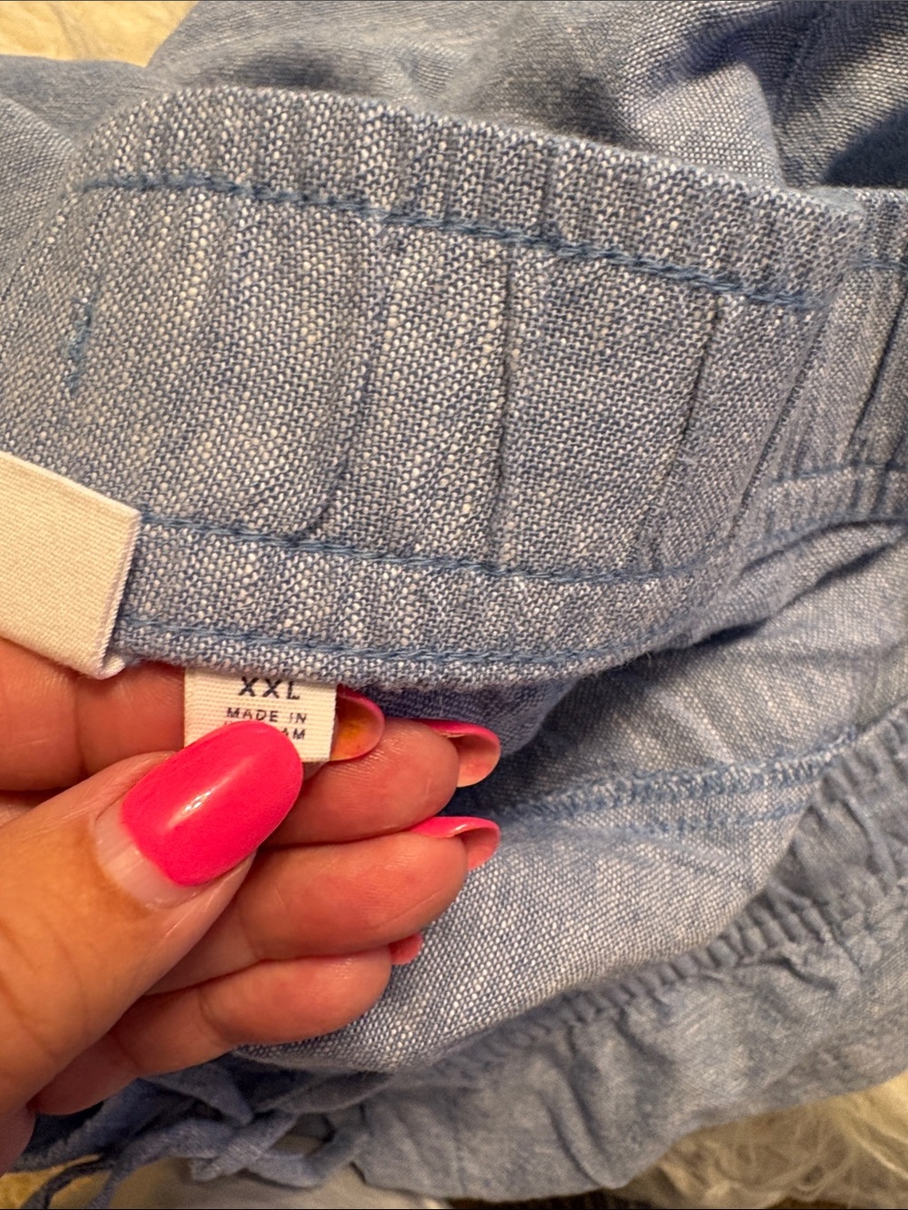 GAP chambray shorts. - Picture 7 of 9
